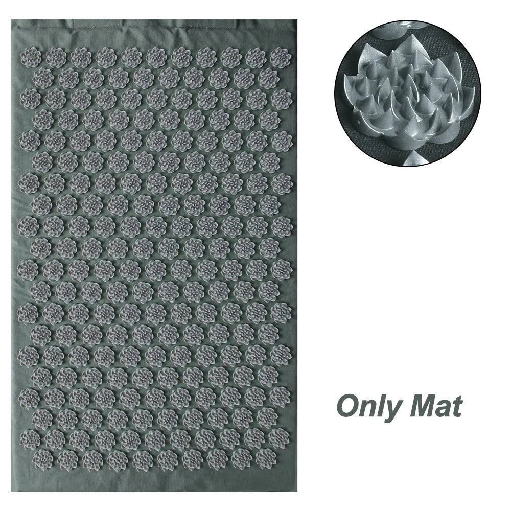 SereneTech™ Premium Acupressure Mat & Pillow Set