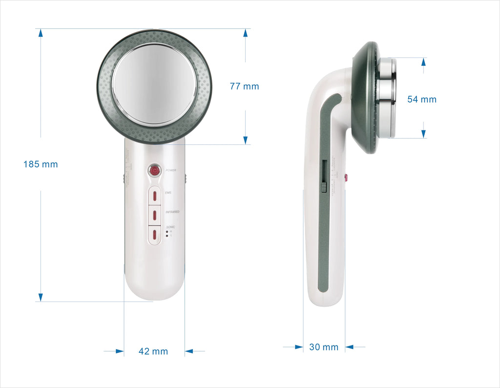 SereneTech™ 3-in-1 Ultrasonic Body Sculpting & Facial Lifting Device