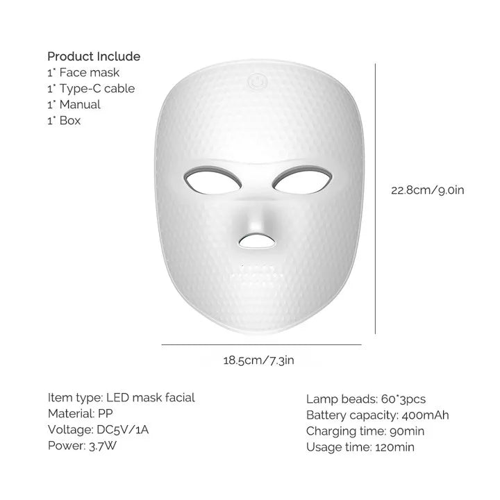 The SereneTech™ GlowSculpt Facial Rejuvenation Device