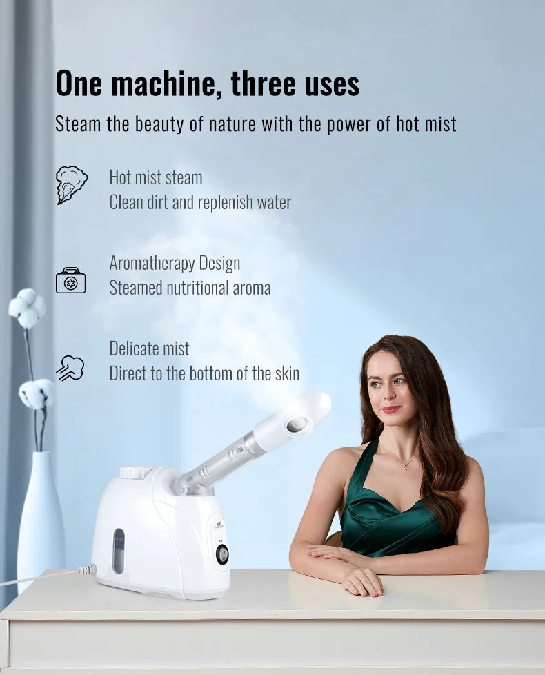 Serenetech™ KSKIN Ozone Ionic Facial Steamer
