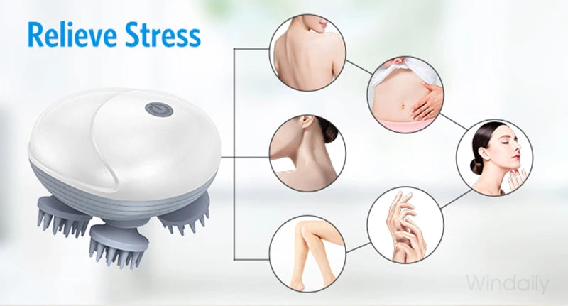 Serenetech™ Deep Tissue Electric Head and Body Massager