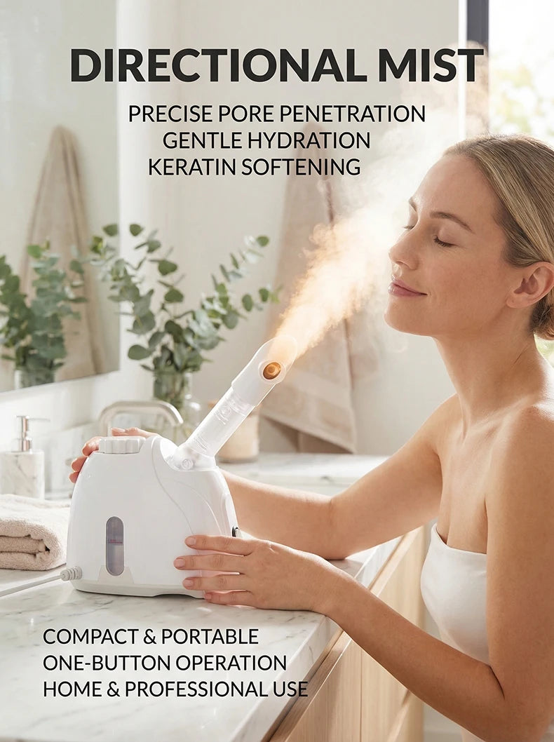 Serenetech™ KSKIN Ozone Ionic Facial Steamer