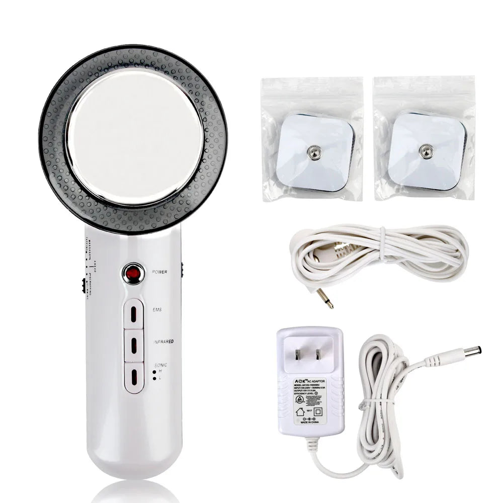 SereneTech™ 3-in-1 Ultrasonic Body Sculpting & Facial Lifting Device