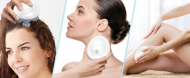 Serenetech™ Deep Tissue Electric Head and Body Massager