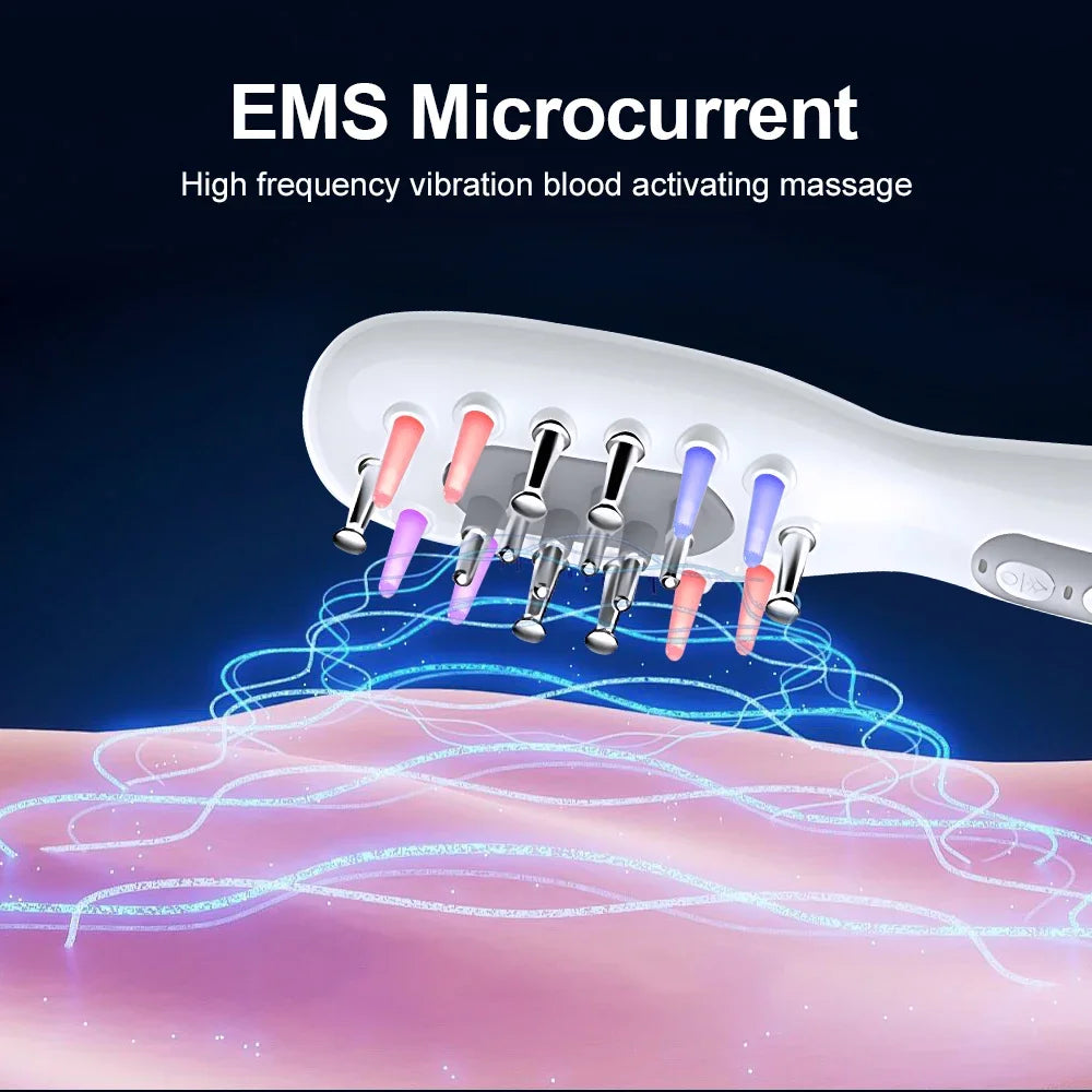 Serenetech™ EMS LED Scalp Massager & Oil Applicator