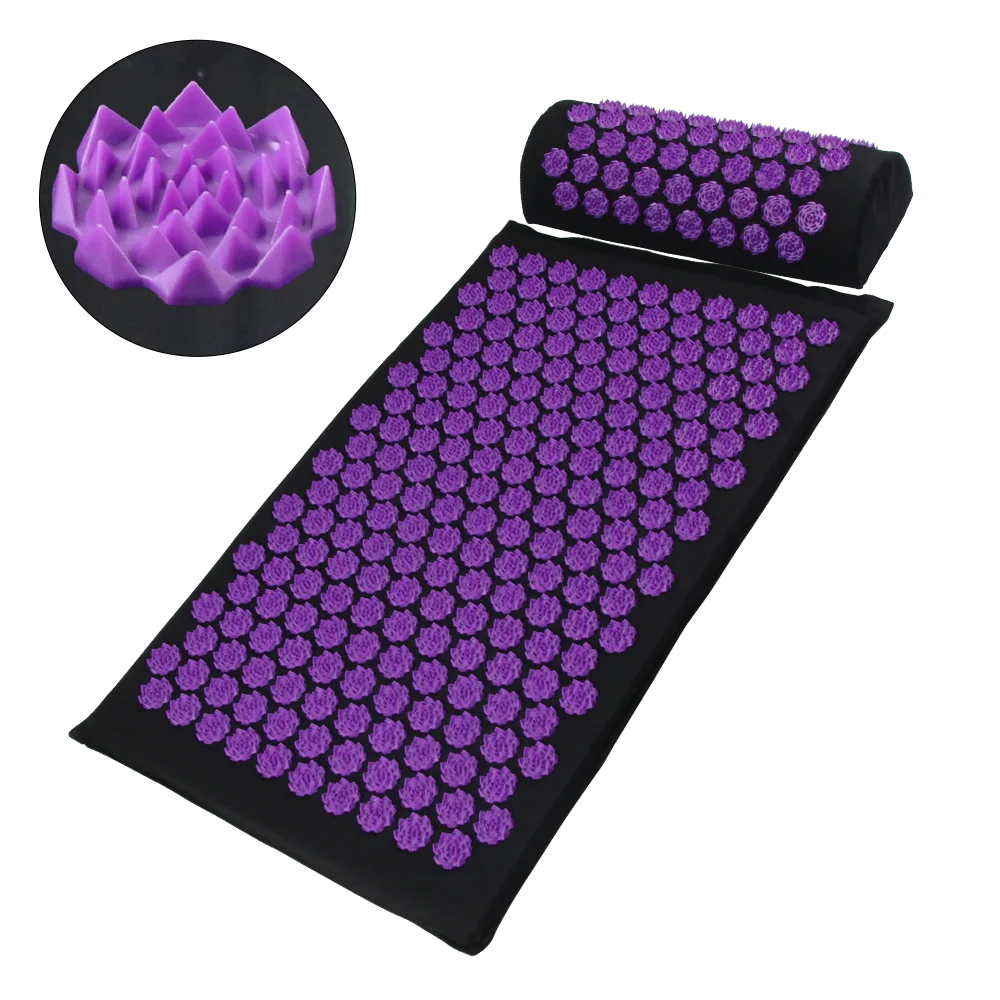 SereneTech™ Premium Acupressure Mat & Pillow Set
