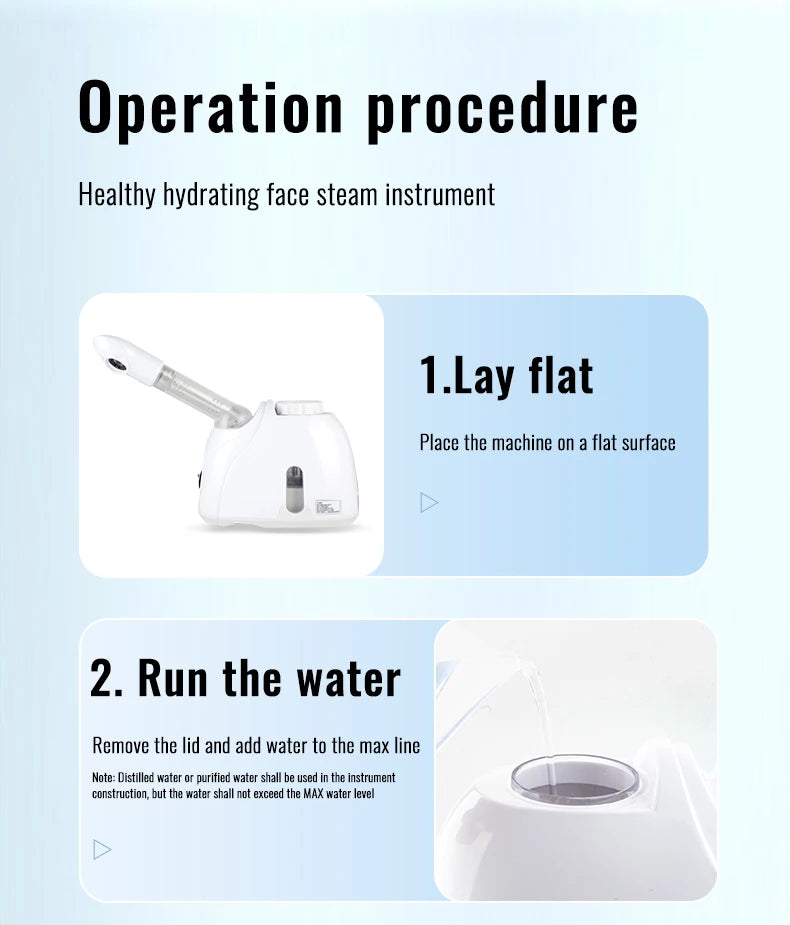 Serenetech™ KSKIN Ozone Ionic Facial Steamer