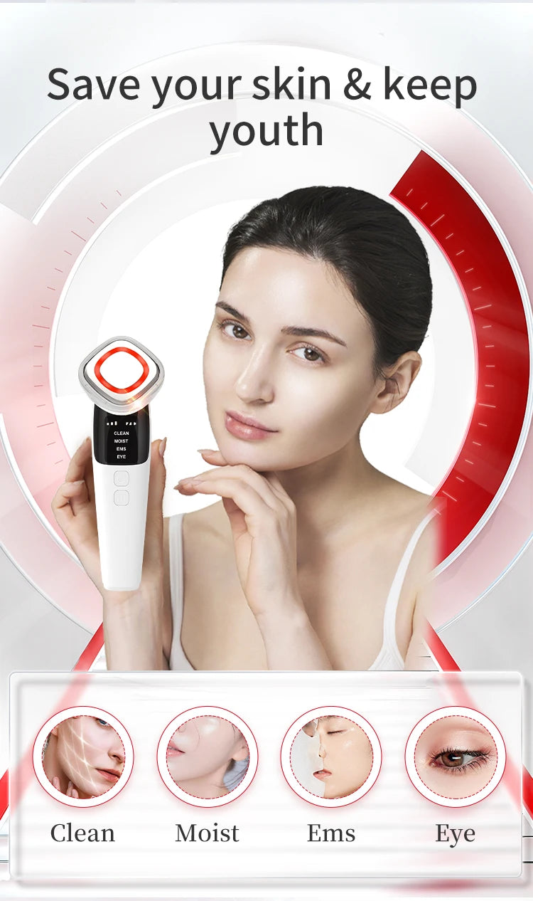Serenetech™ 4-in-1 Microcurrent Facial Lifting Tool