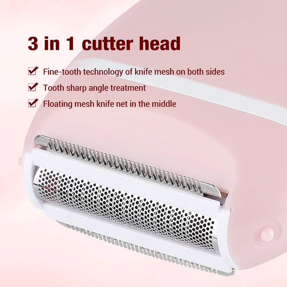 Serenetech™ 3-in-1 Silk Glide Mini Shaver