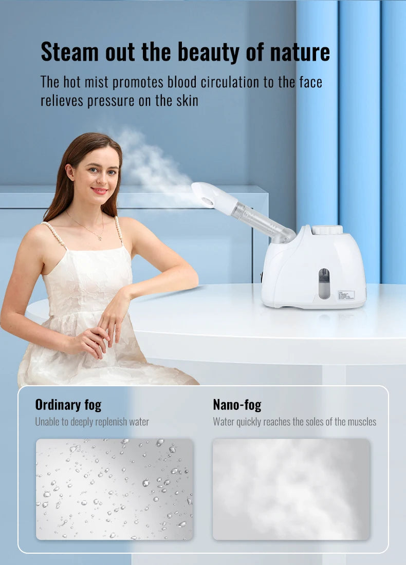 Serenetech™ KSKIN Ozone Ionic Facial Steamer