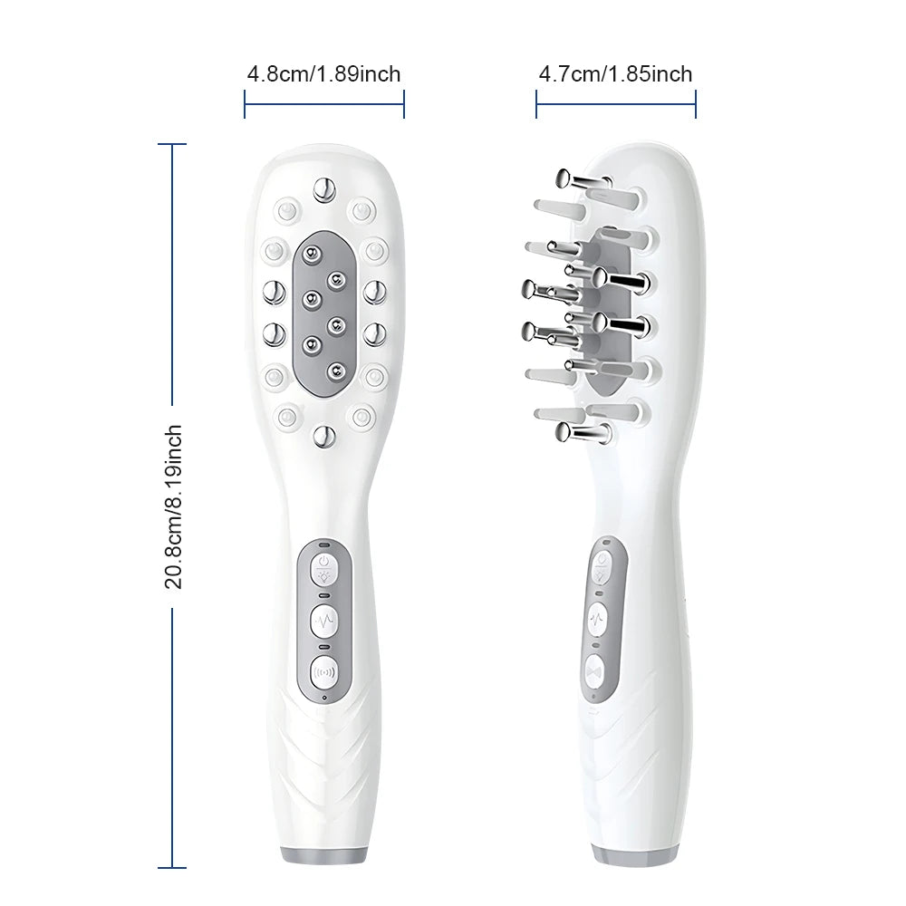 Serenetech™ EMS LED Scalp Massager & Oil Applicator