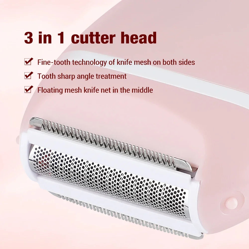 Serenetech™ 3-in-1 Silk Glide Mini Shaver
