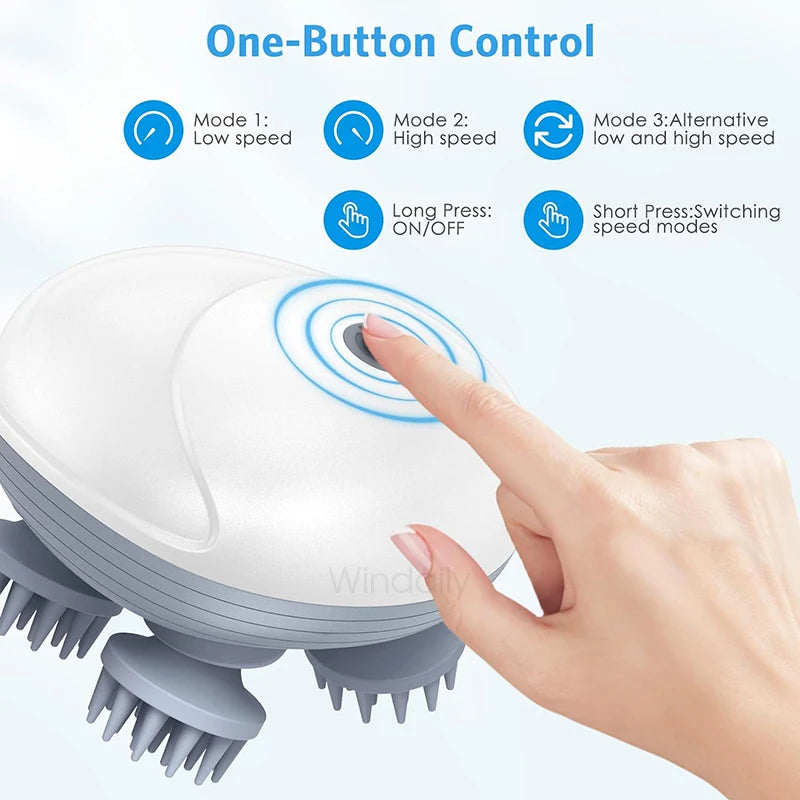 Serenetech™ Deep Tissue Electric Head and Body Massager
