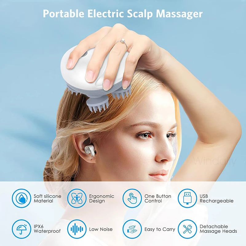 Serenetech™ Deep Tissue Electric Head and Body Massager